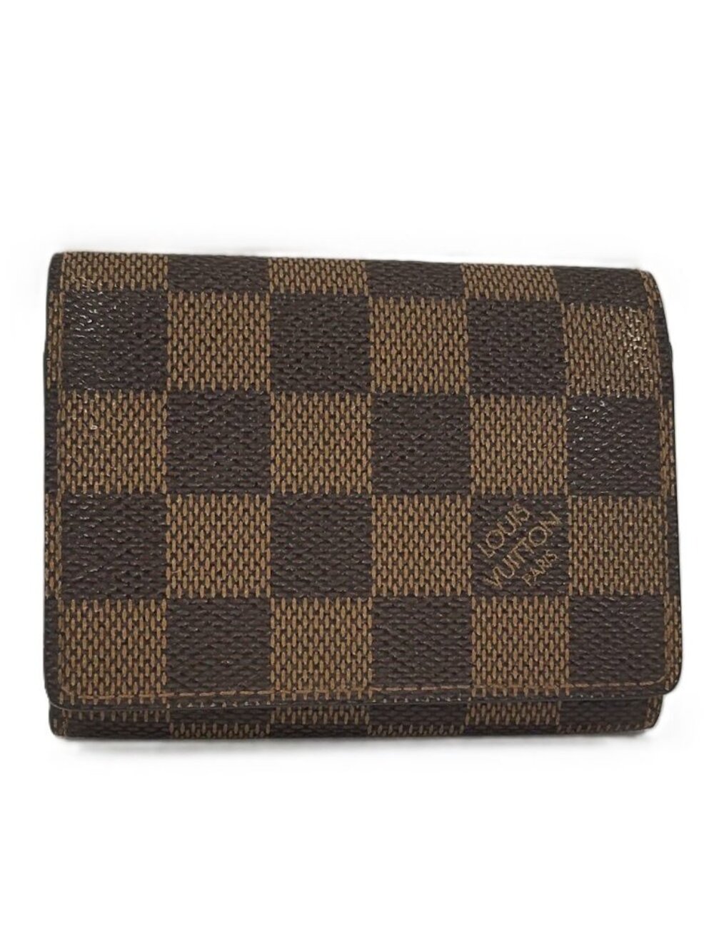 Louis Vuitton Envelope Business Card Holder Case Damier